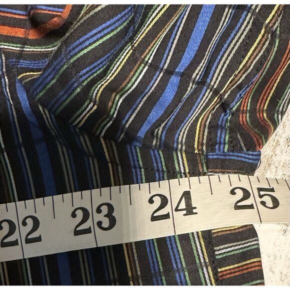 Robert Graham Long Sleeve Button Up Vibrant Colors Embroidered Cuffs Men's 2XL N - Picture 8 of 9